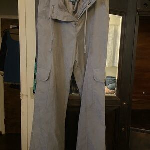 Wild Fable Light Gray Cargo Pants